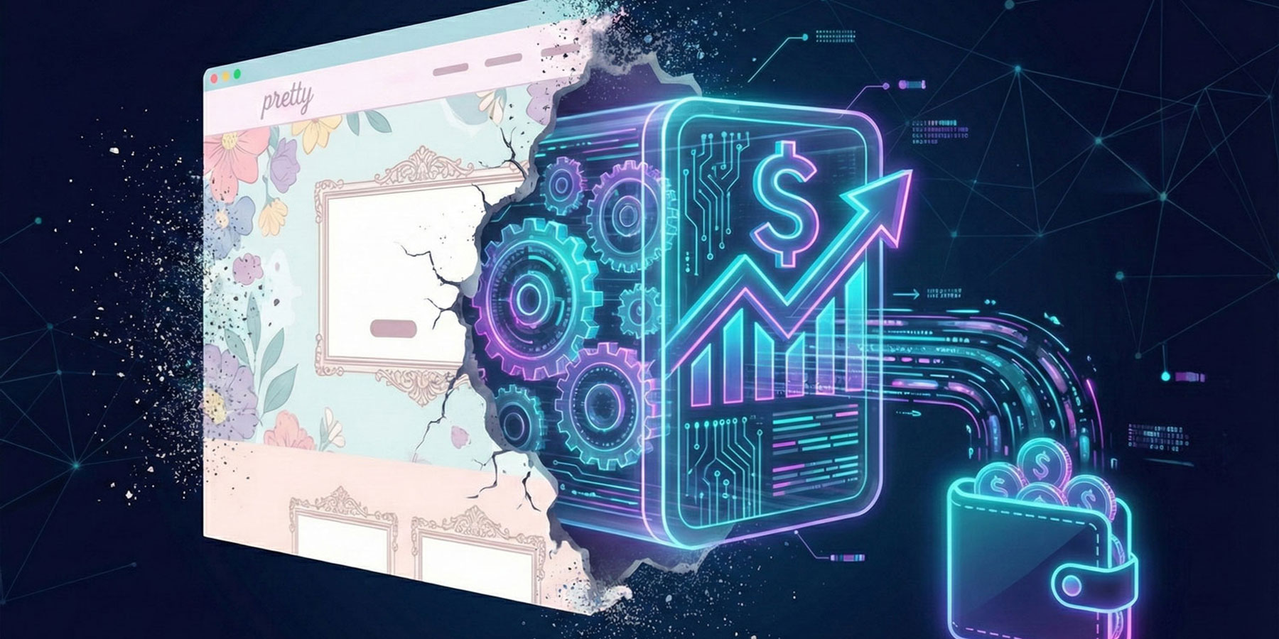 Pretty Websites Don’t Pay the Bills. Data Does.